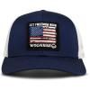 Wolverine America Hat | Adjustable | Flag | Patriot | Ballcap | Durable | American | USA(Let Freedom Ring – Navy)