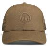 Wolverine America Hat | Adjustable | Flag | Patriot | Ballcap | Durable | American | USA(Raised – Chestnut)