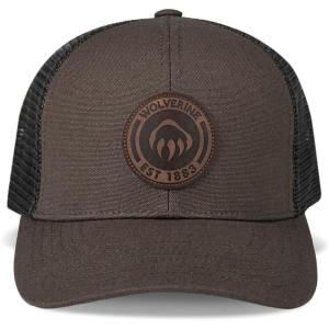 Wolverine America Hat | Adjustable | Flag | Patriot | Ballcap | Durable | American | USA(1883 – Black Olive)