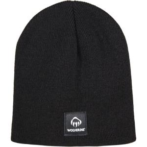 Wolverine Unisex Performance Work Beanie – Durable for Work and Outdoor Adventures (One Size Fits Most)(Knit Work – Black)